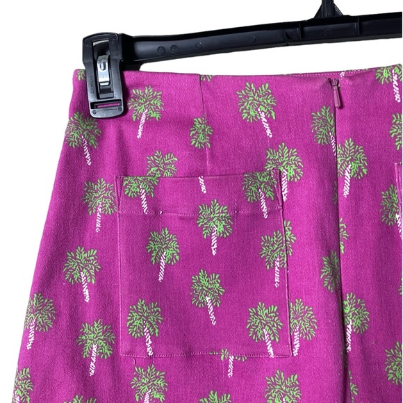 Lilly Pulitzer Vintage Mini Skirt White Label Pink Size 6 Barbiecore Clueless - Picture 4 of 9